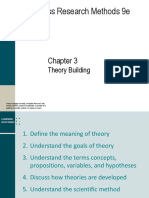 Business Research Methods 9e: Theory Building