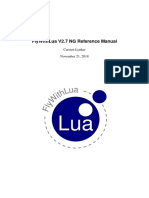 Flywithlua V2.7 NG Reference Manual: Carsten Lynker November 21, 2018