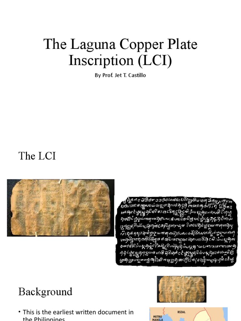 The Laguna Copper Plate Inscription (LCI) PDF
