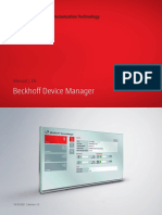 Beckhoff Device Manager: Manual - EN
