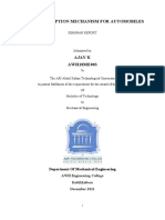 Impact Absorption Mechanism For Automobiles: Seminar Report