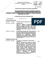 Exam Program April2022 (Electrical Engg)