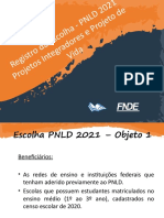Passo A Passo Da Escolha Do PNLD 2021 - Objeto 1