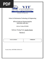 School of Information Technology & Engineering Mtech Software Engineering (Int) Winter 2020-2021