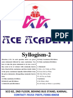 Syllogism - 2: CONTACT-70152-75075,72066-00658