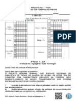 PROVÃO 2021 – DIA 1