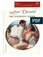 Robyn Donald The Paternity Affair