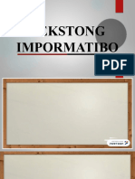 Tekstong Impormatibo