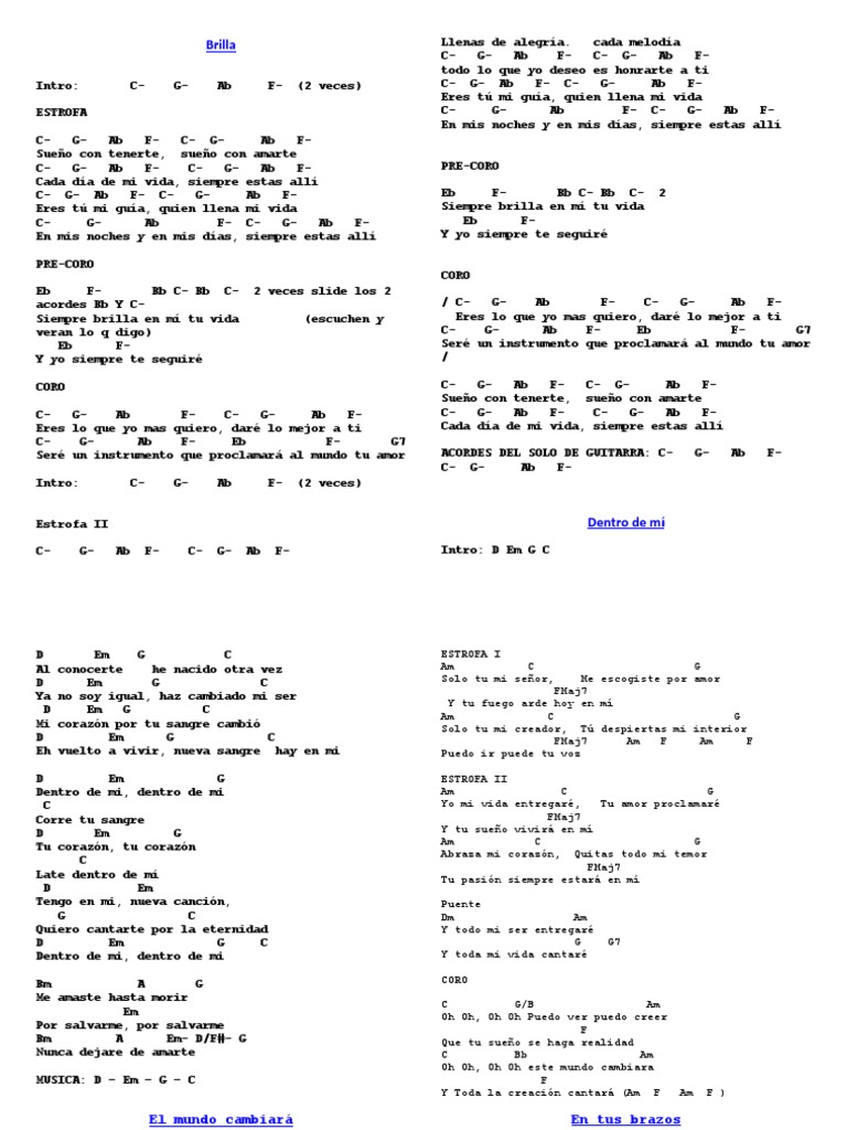 Acordes Generacion 12 PDF Amor Comportamiento religioso y experiencia