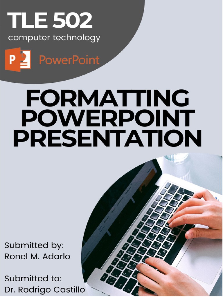 Formatting Power Point Presentation Module | PDF | Hyperlink | Page Layout