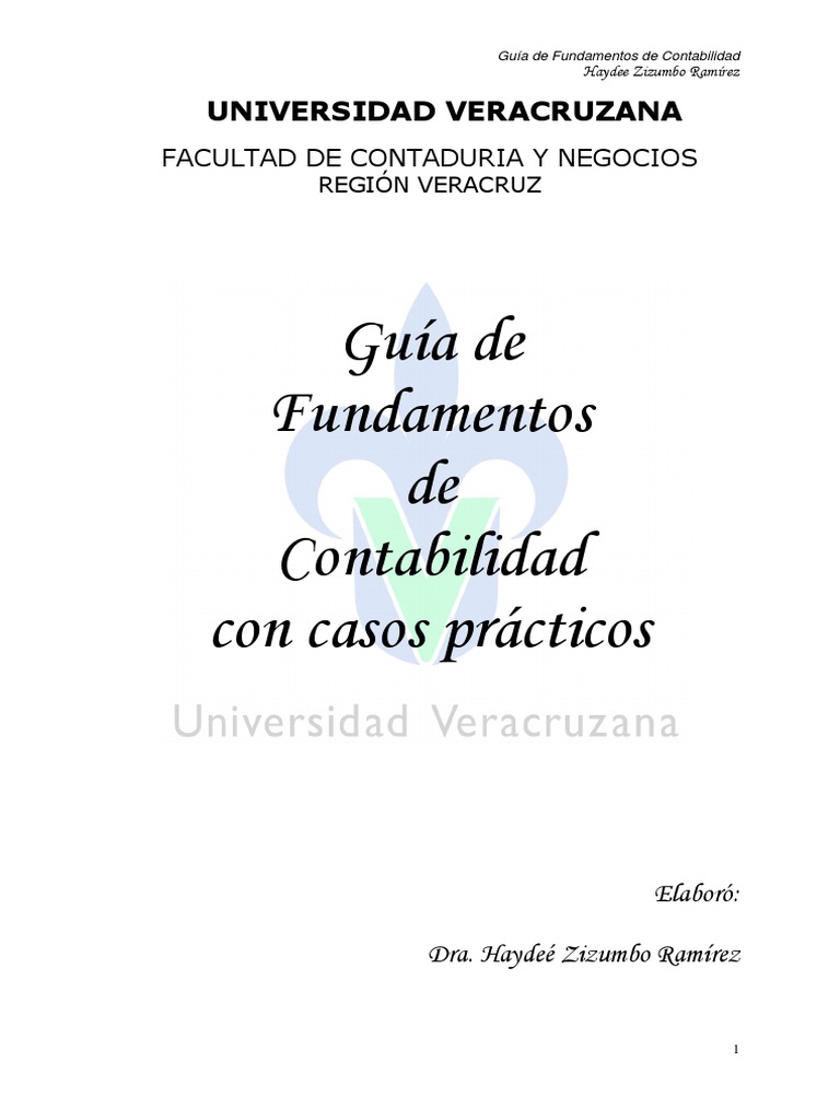 Guía Fund. Contabilidad 2021 | PDF | Contabilidad | Estado financiero