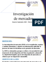 Unidad 2. Investigación de Mercados