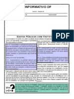 (2020) Informativo DF - Edição 16 - Gastos Com Festividade e Compras em Tempos de COVID-19 1