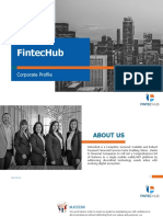 Fintechub: Corporate Profile