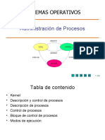 s.o. Administrador de Procesos