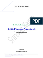 Iibf & Nism Adda: Certified Treasury Professionals