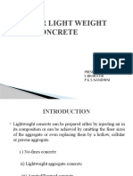 Cellular Light Weight Concrete Presentation