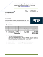 Surat Penawaran Sumut