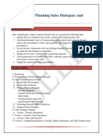 Chapter Six-Planning Sales Dialogues and Presentations: Learning Outcomes