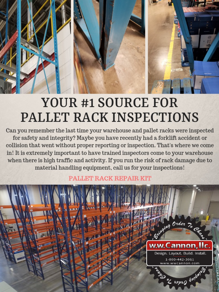 Pallet Rack Inspection Sell Sheet | PDF | Home & Garden