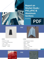 Report On Market Study: PVC, Upvc & Aluminum Sections: Building Construction V