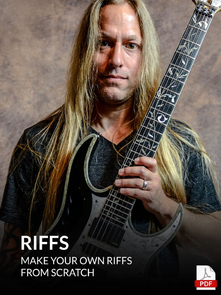 Riffs Tab Book | PDF | Musical Techniques | Guitars
