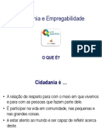 O Que e Cidadania e Empregabilidade