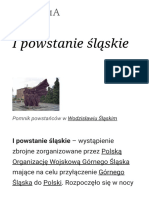I Powstanie Śląskie - Wikipedia, Wolna Encyklopedia