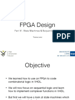 FPGA Design Part IV - State Machines & Sequential VHDL