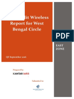 TRAI Audit Wireless Report-West Bengal Circle Summary