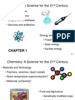 Chemistry: A Science For The 21 Century