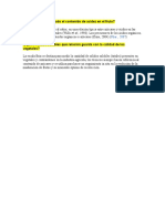 ) ¿En Que Se Ve Reflejado El Contenido de Acidez en El Fruto?