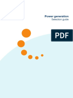 Power Generation: Selection Guide