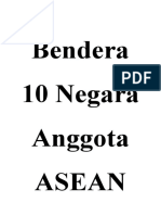 Bendera 10 Negara Anggota ASEAN