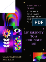 My Journey To A Stronger Me