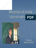 Metodologia Del Analisis de La Conducta Experimental