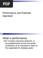 Performance and Potential Appraisal