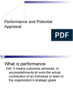 Performance and Potential Appraisal