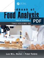 Handbook of Food Analysis. Volume I by Nollet, Leo M. L. Toldrá, Fidel (Z-lib.org)