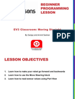 Beginner Programming Lesson: EV3 Classroom: Moving Straight