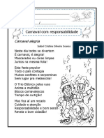 Texto - Carnaval Com Responsabilidade