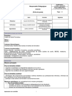 Fiche de Poste - Police Municipale Gardien Brigadier