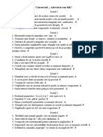 Activitate Extracurs La Matematica