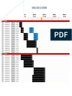 Cochrane's obra schedule