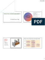 Production & Operation Management-Ii: Sales and Operations Planning