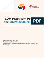 LDM Practicum Portfolio For