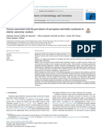 Factors Associated With the Prevalence of Sarcopenia and Frailty Syndrome in Elderly University Workers