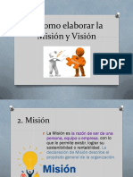 1 Como Elaborar Misión, Visión