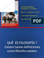 Filosofía masónica: introducción a conceptos clave