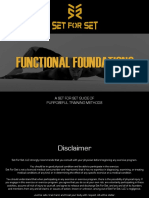 Functional Foundations by SET for SET